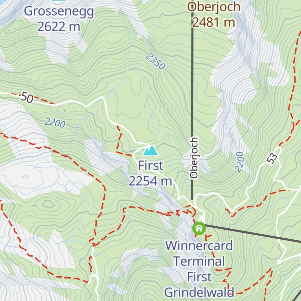 Map of First