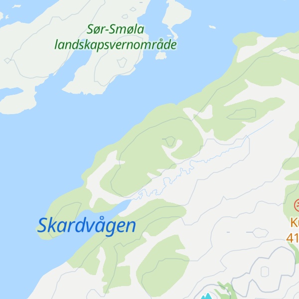 Map of Straumneshaugan