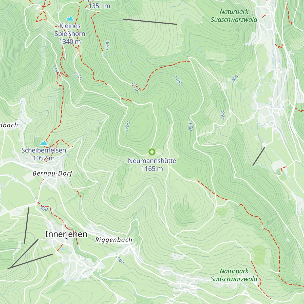 Neumannshütte map