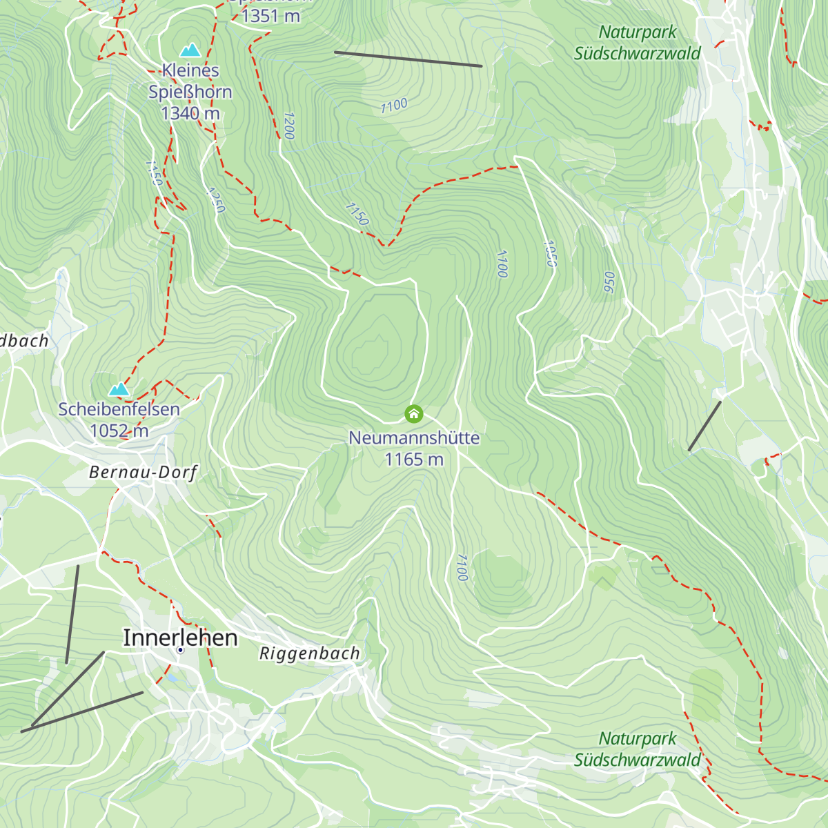 Neumannshütte map