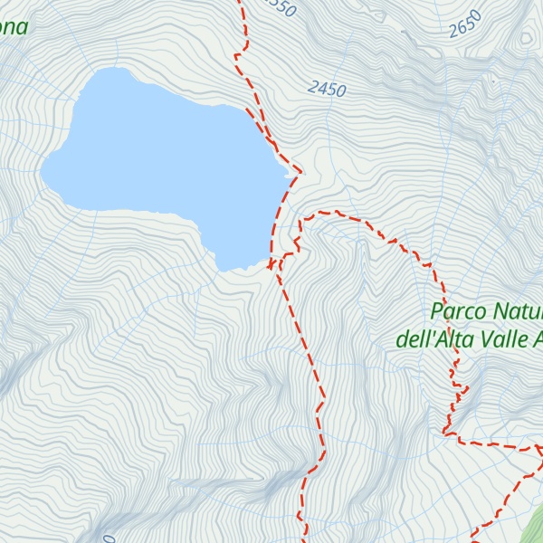 Map of Bivacco Camposecco