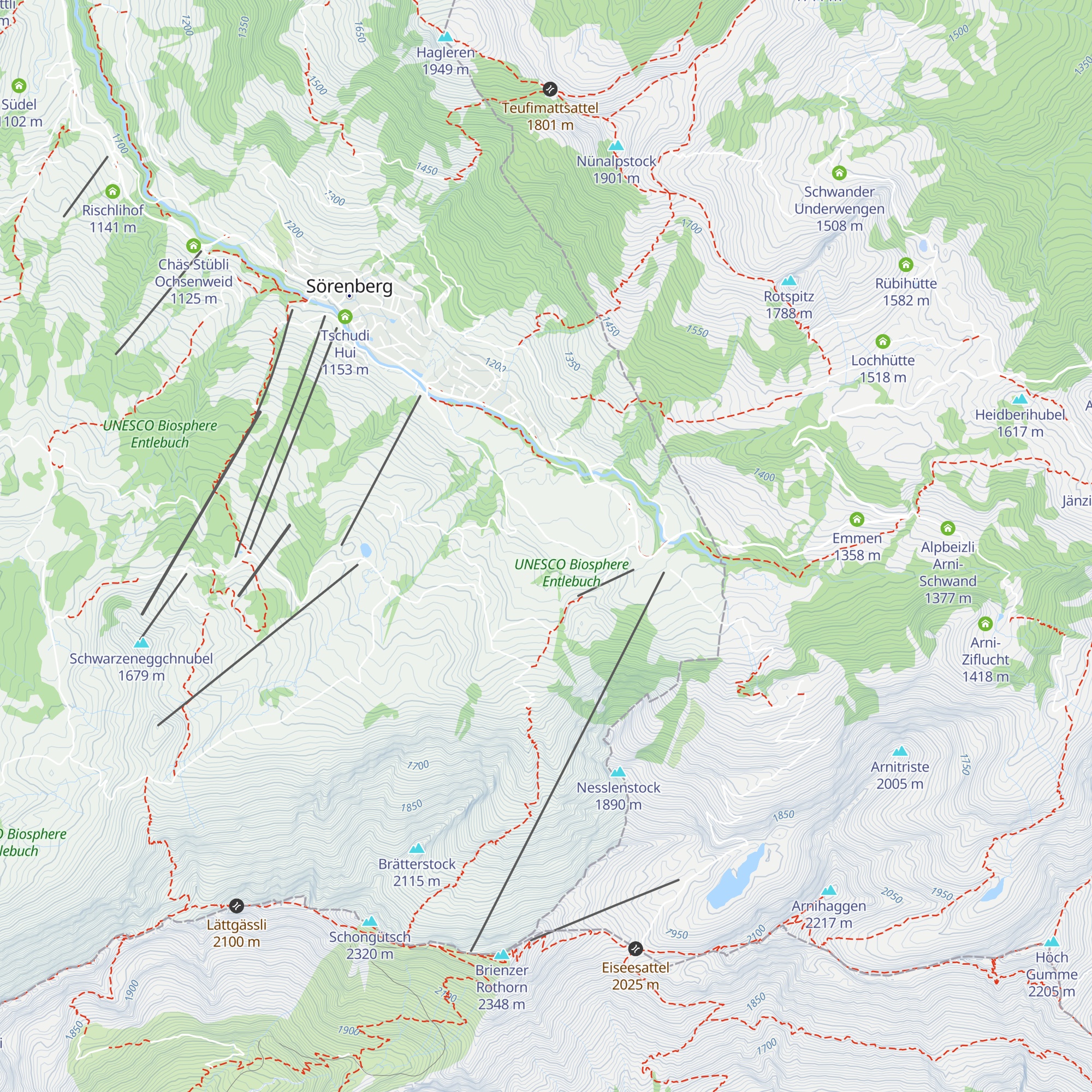 Witmoos map