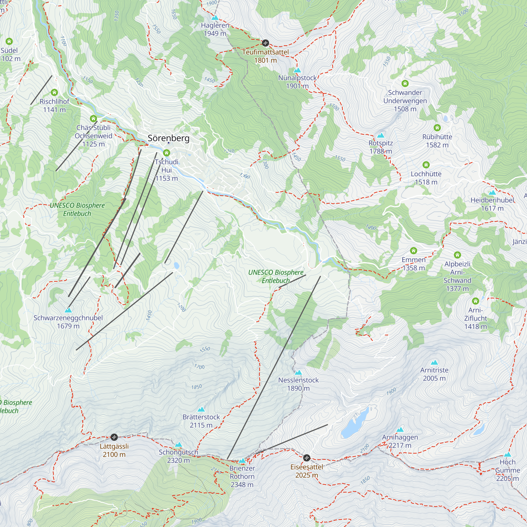 Witmoos map