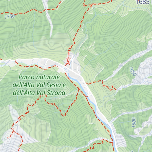 Map of Rifugio Alpenrose