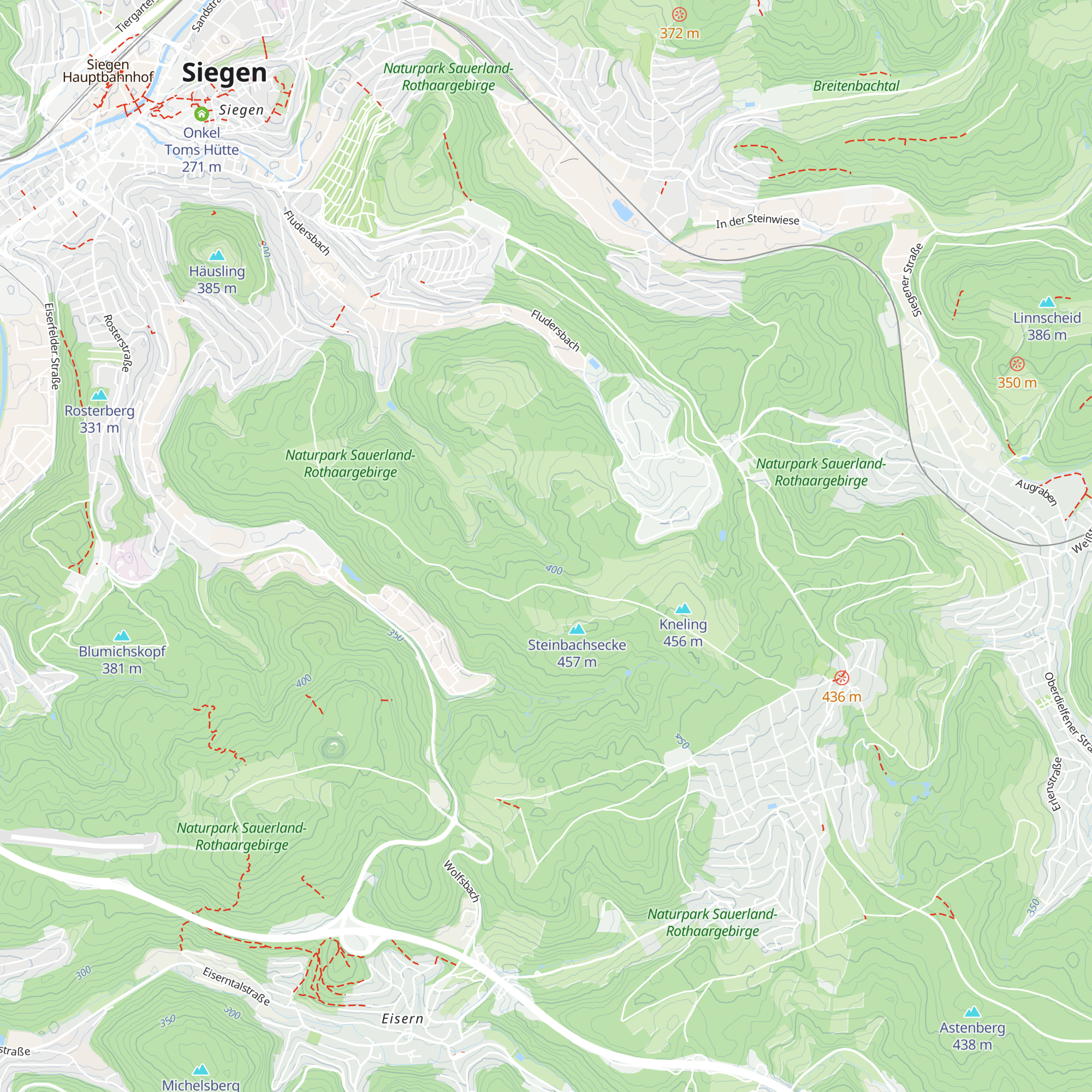 Naturfreundehaus Eisenwaldhütte map