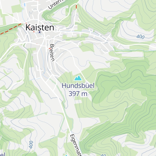 Map of Hundsbüel
