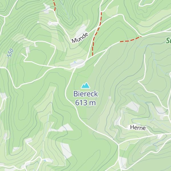 Map of Biereck
