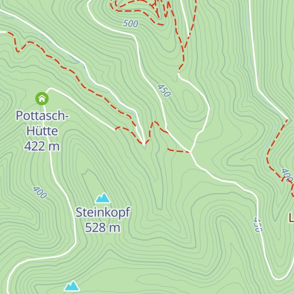 Map of Hütte Friedrichsbrunnen