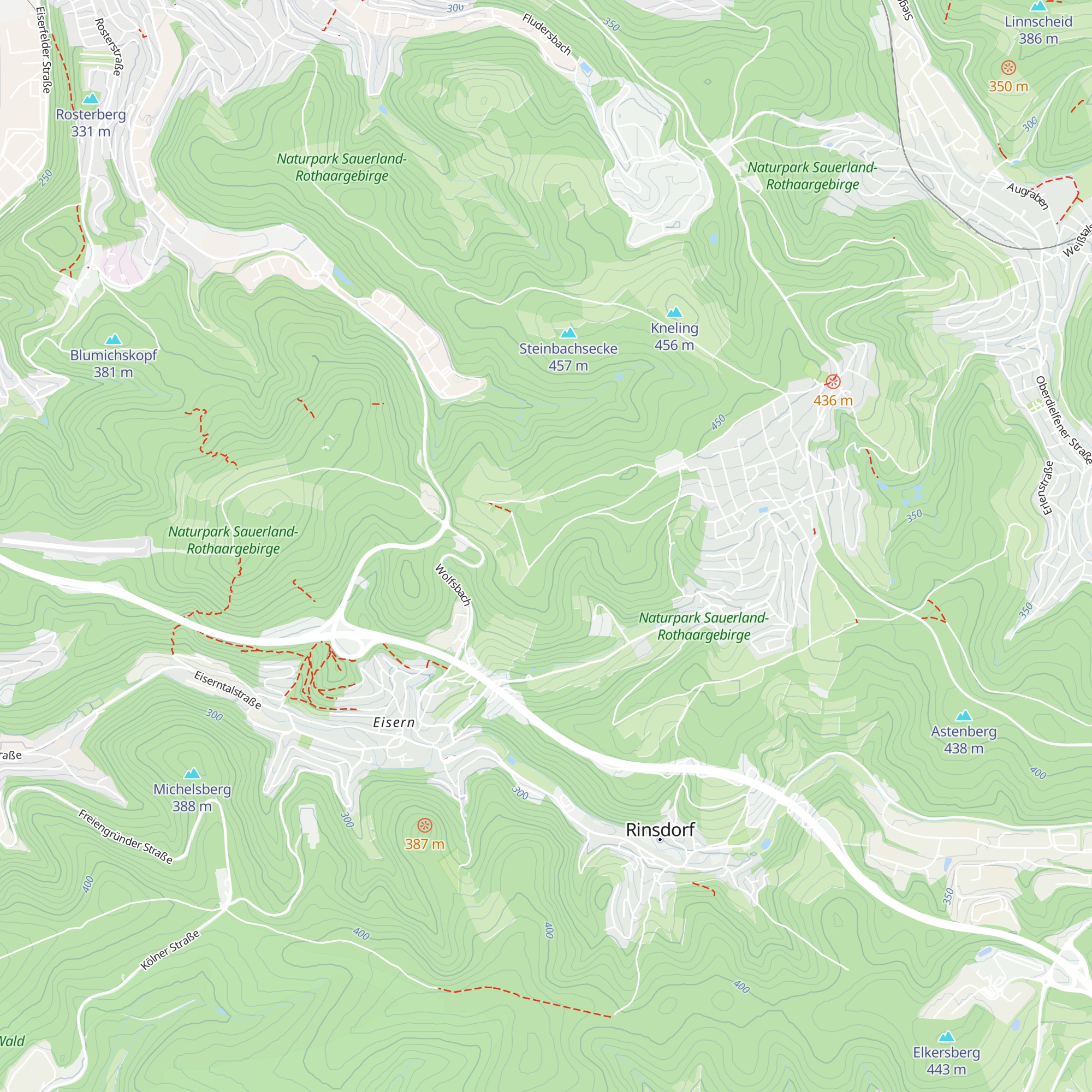 Wald-Info-Hütte map