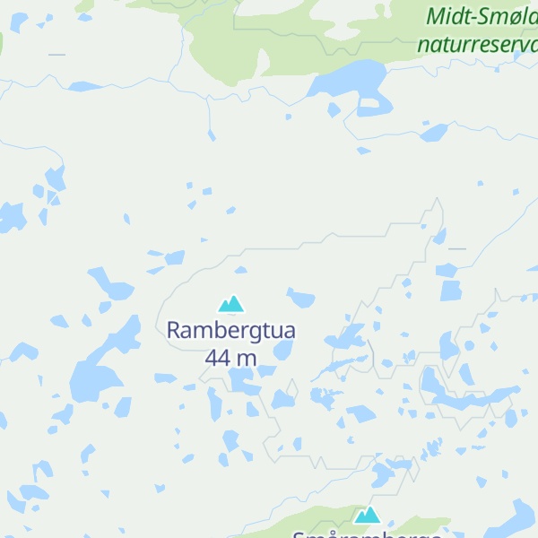 Map of Litlramberget