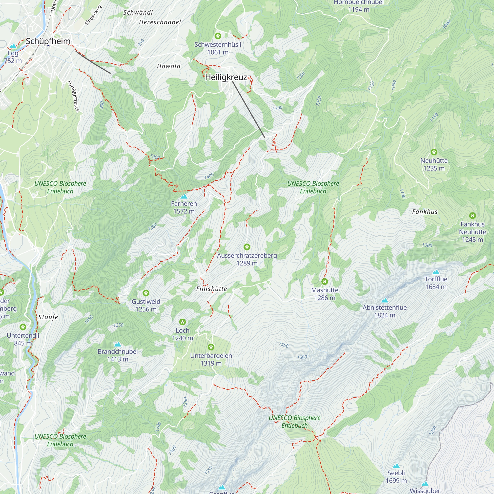 Ausserchratzereberg map