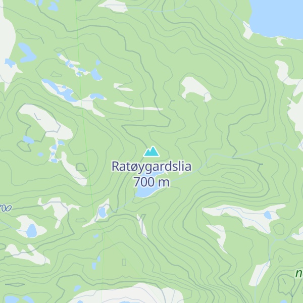 Map of Ratøygardslia