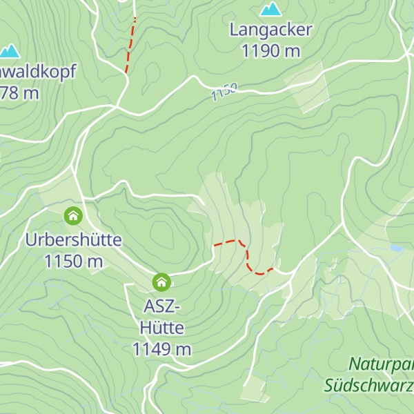 Map of Kaspelshütte