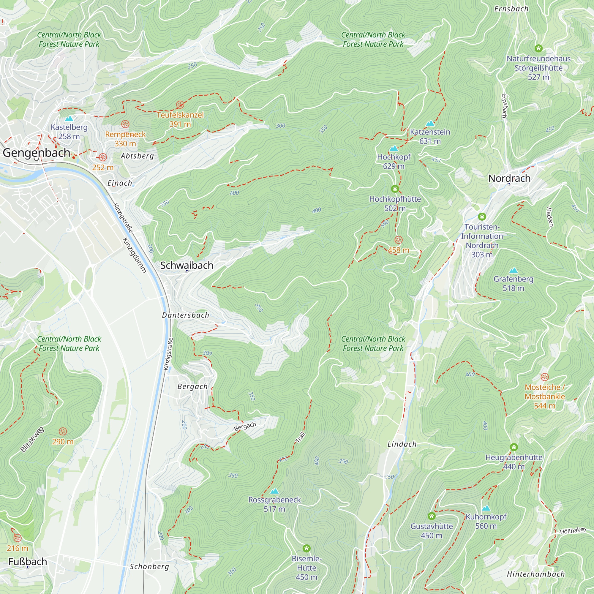 Berglerhütte map