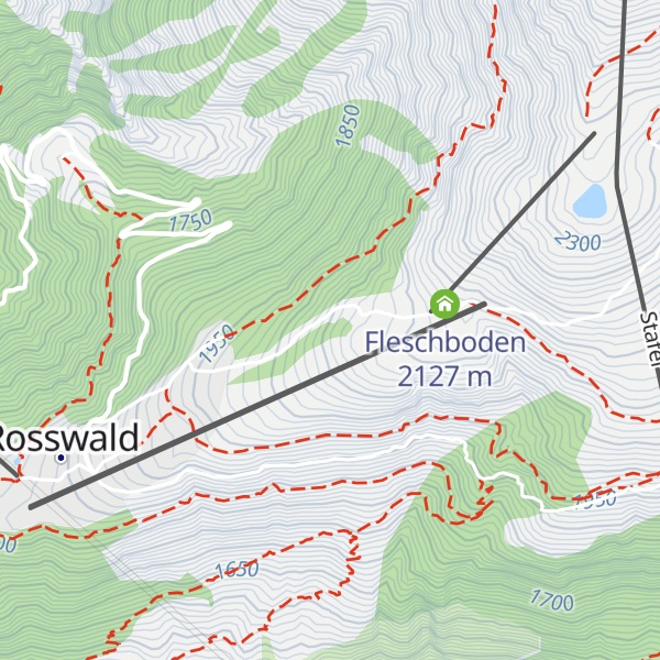 Map of Ferienhaus Trigon