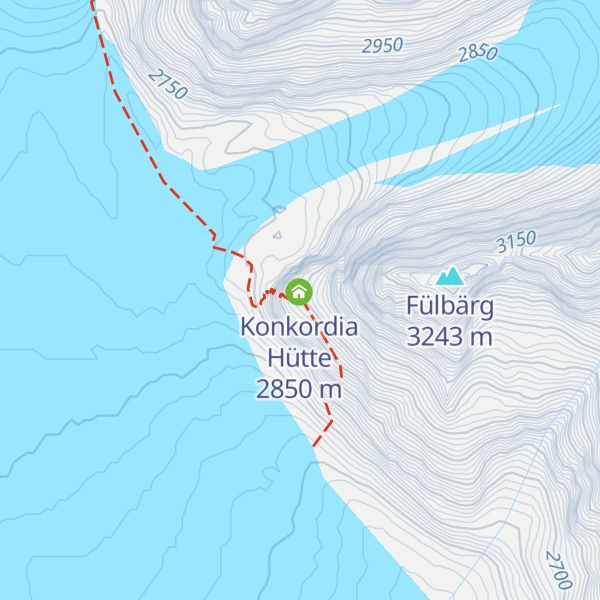 Map of Haslerhütte