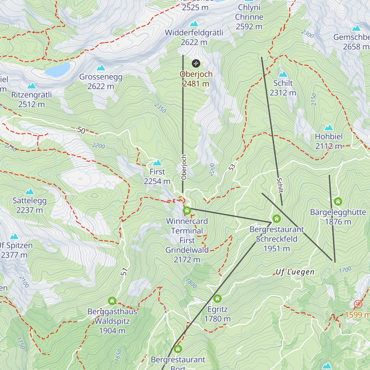 Widderfeldhitta map