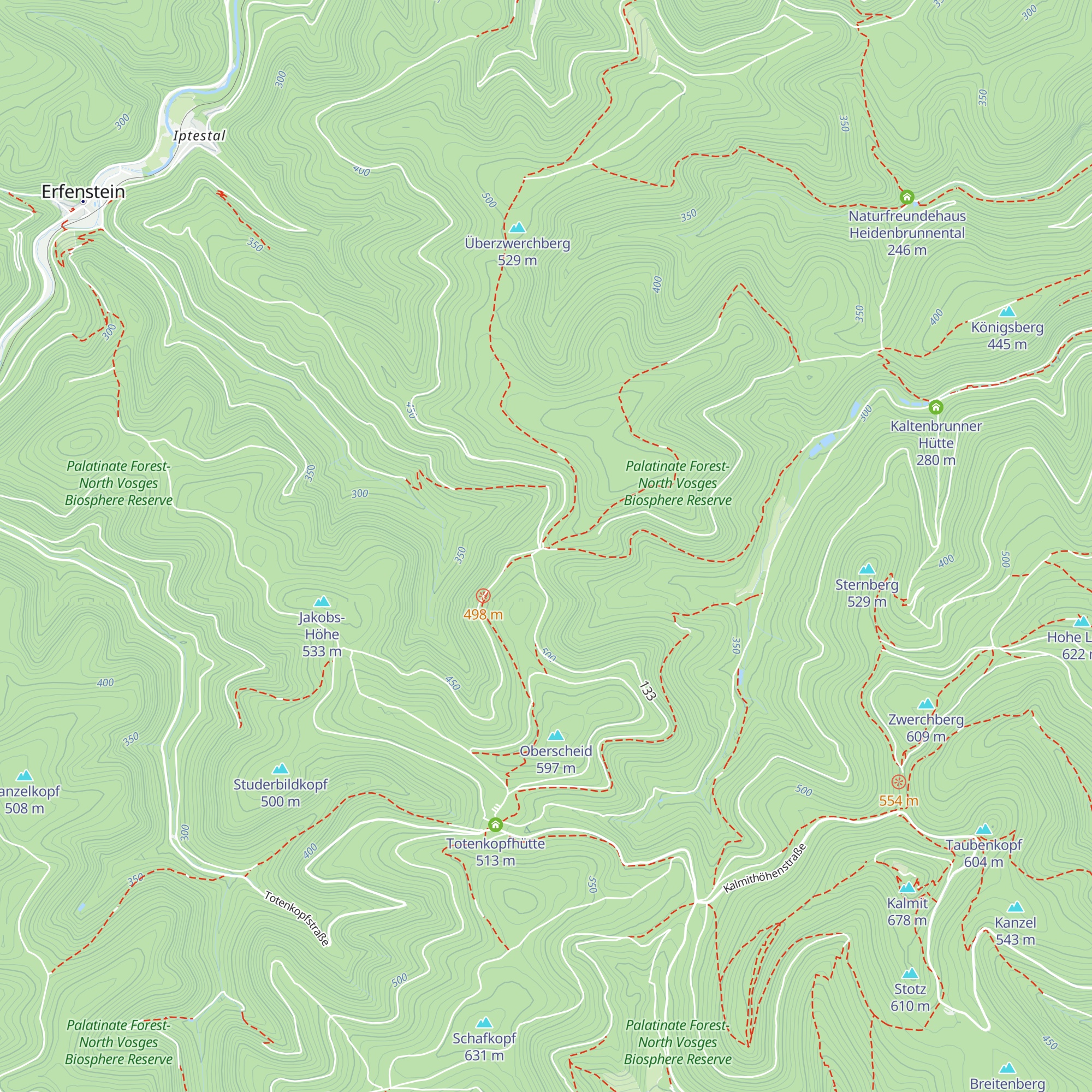 Hellerhütte map