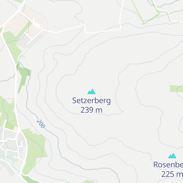 Map of Setzerberg