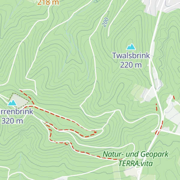 Map of Wettkampsbrink