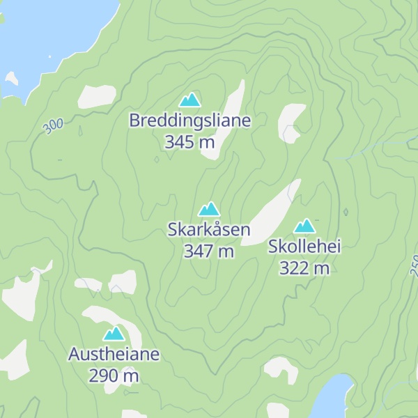 Map of Skarkåsen