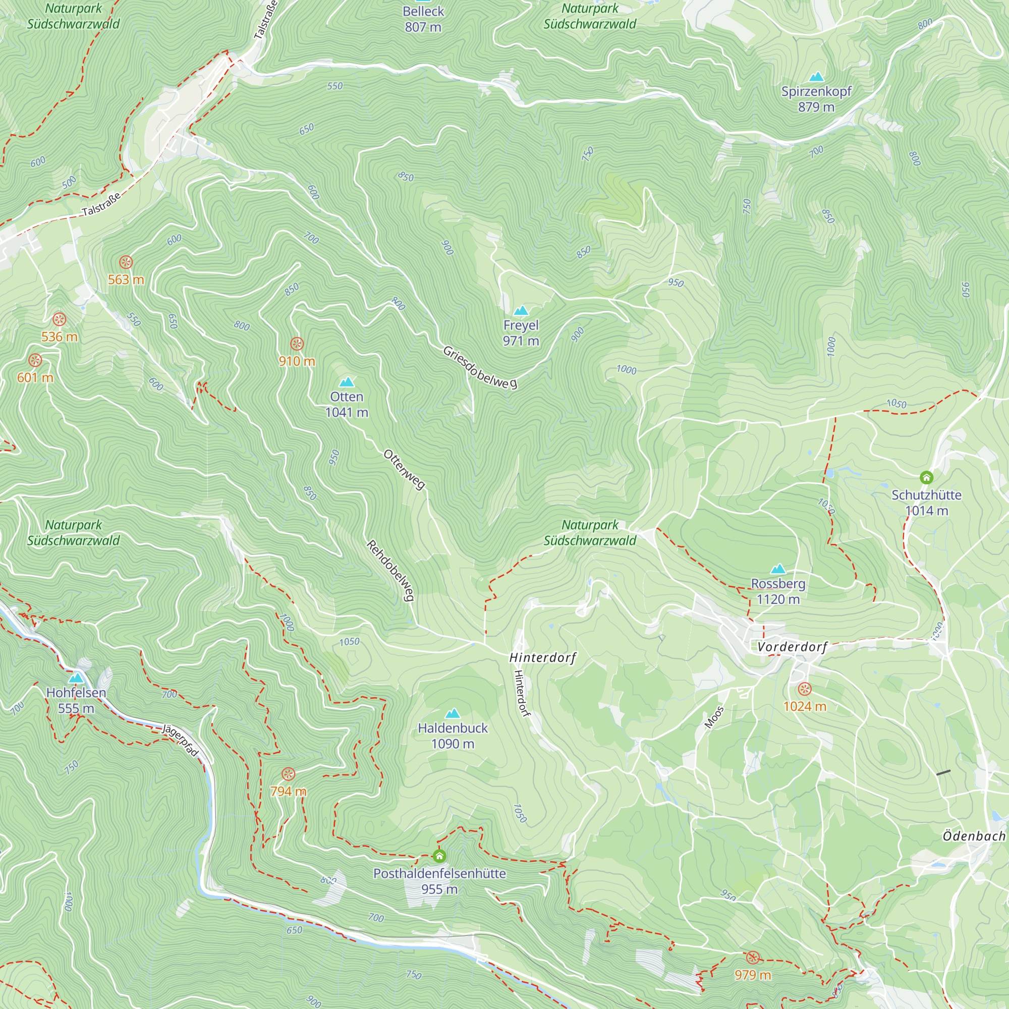 Grundbauernhütte map