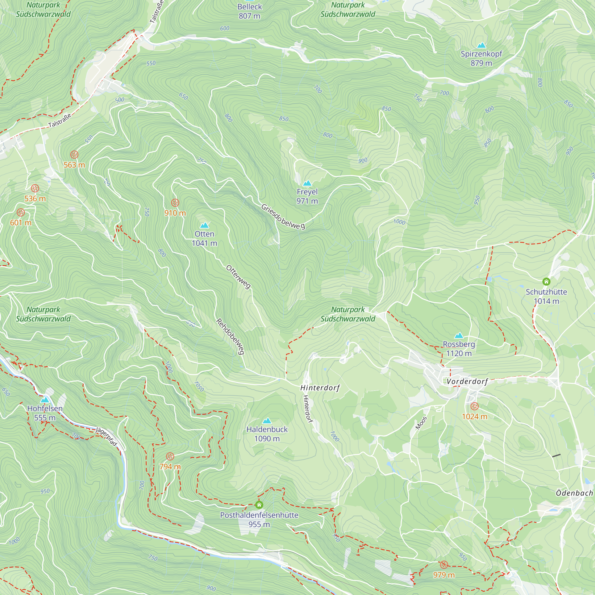Grundbauernhütte map