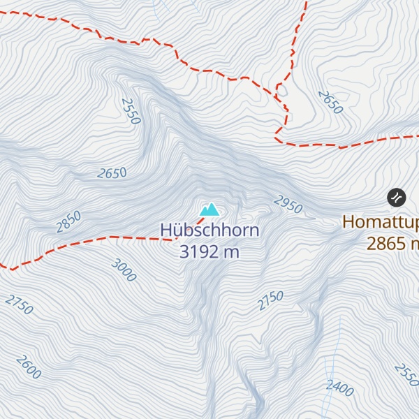 Map of Hübschhorn