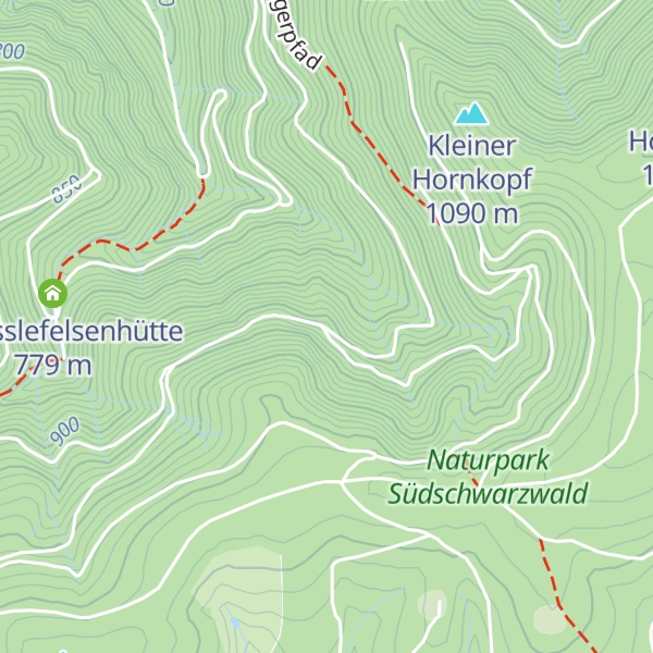 Map of Wegwarthütte