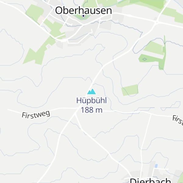 Map of Hüpbühl
