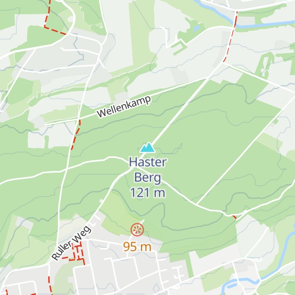 Map of Haster Berg