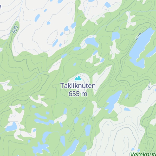 Map of Takliknuten