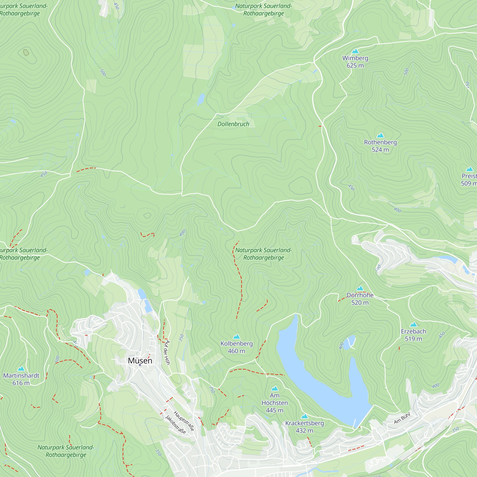 Grillhütte Wigrow map