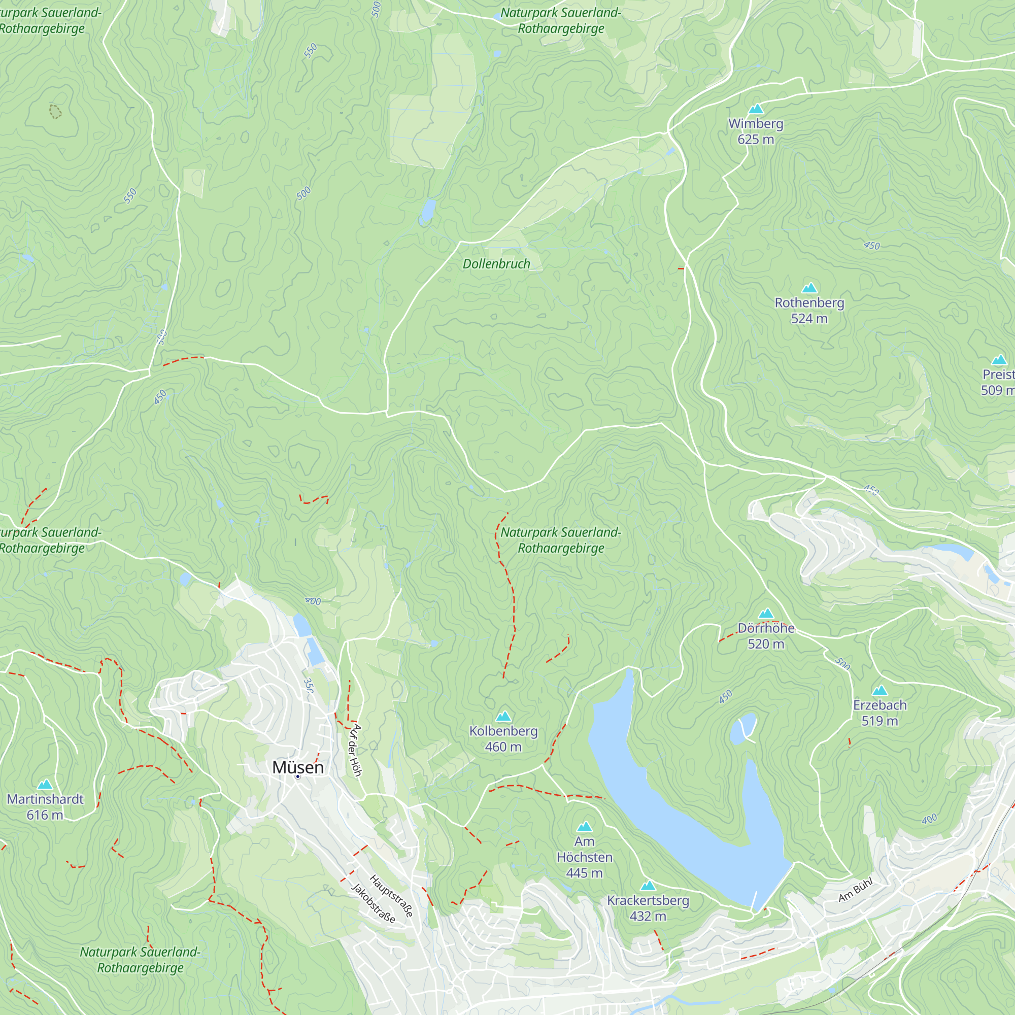 Grillhütte Wigrow map