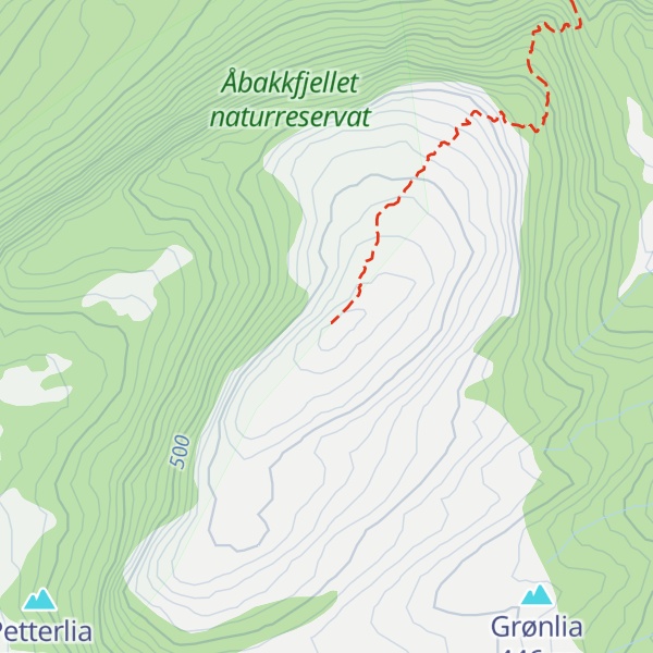 Map of Storfjellet