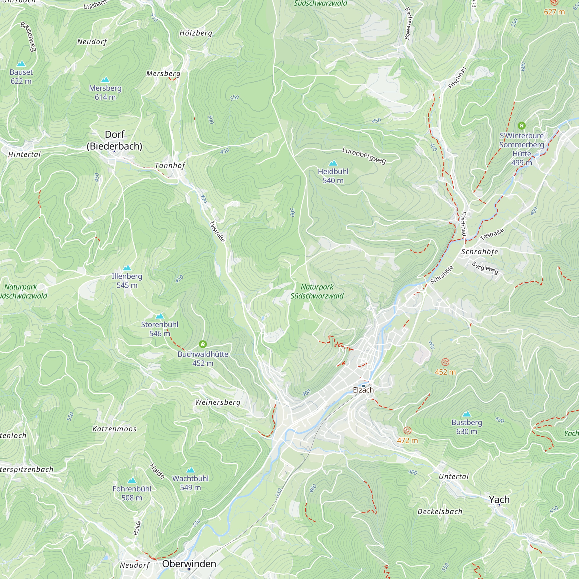 Fischerhütte map