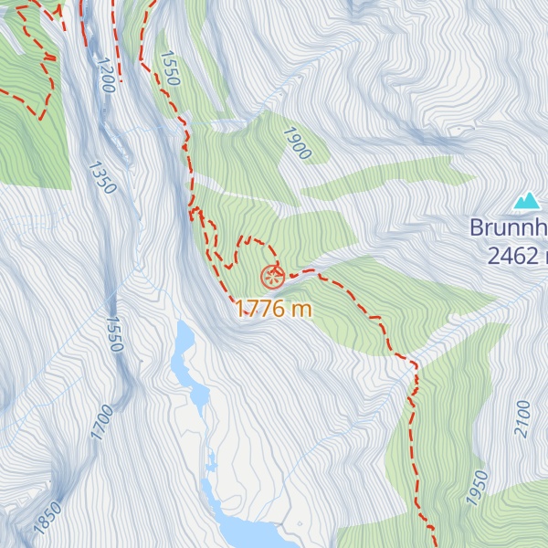 Map of Bäregg