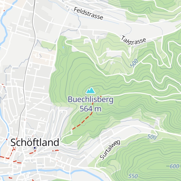 Map of Buechlisberg
