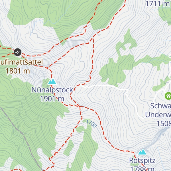 Map of Nünalp