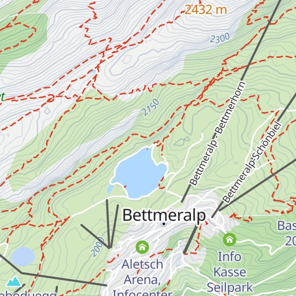 Map of Haus Schönegg