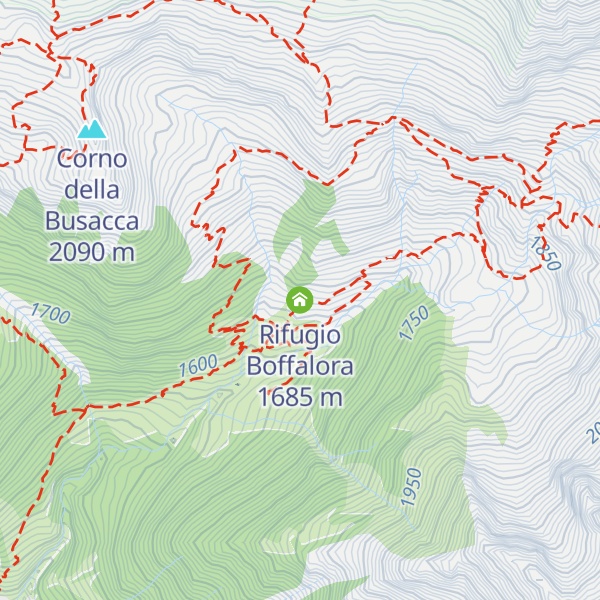 Map of Rifugio Boffalora