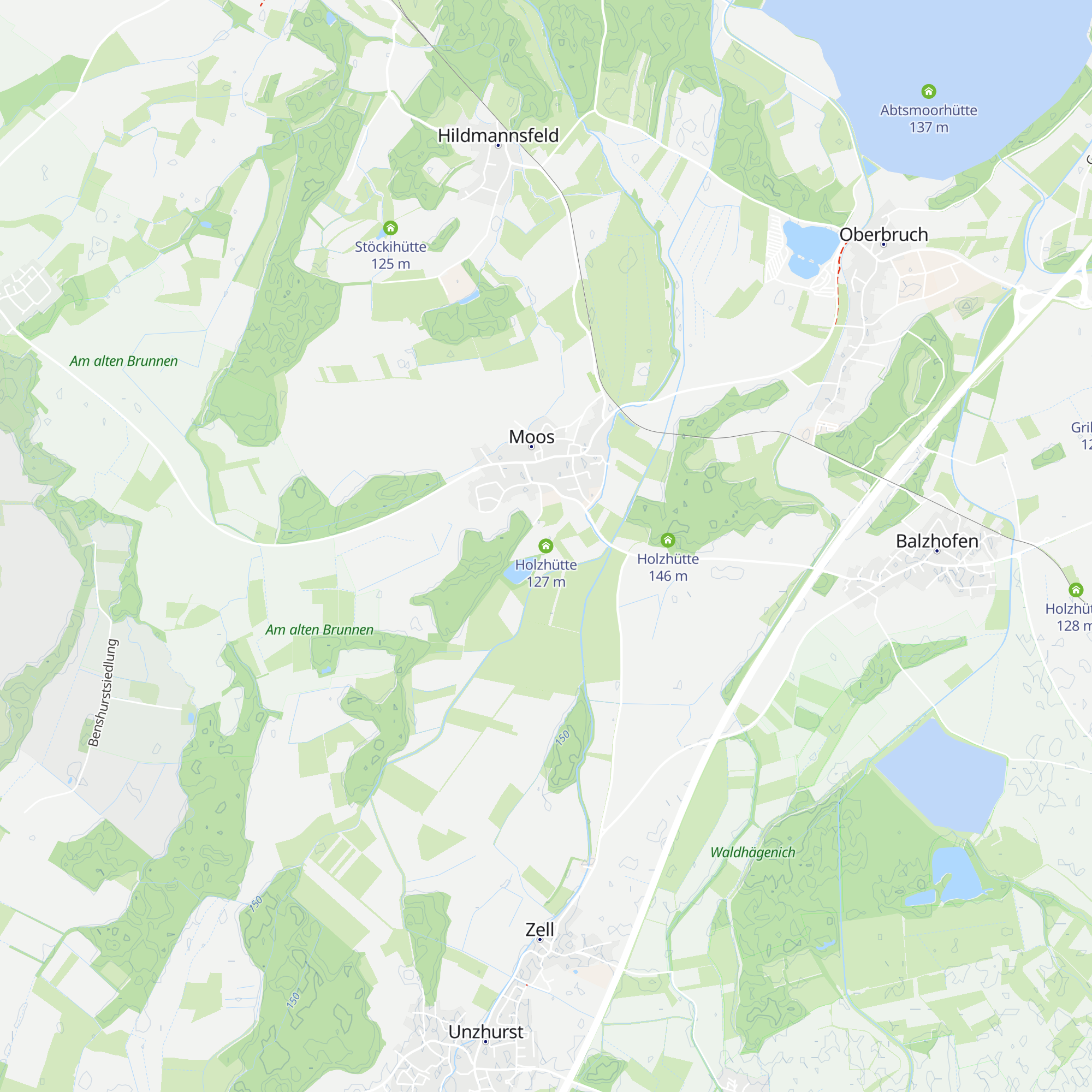 Holzhütte map