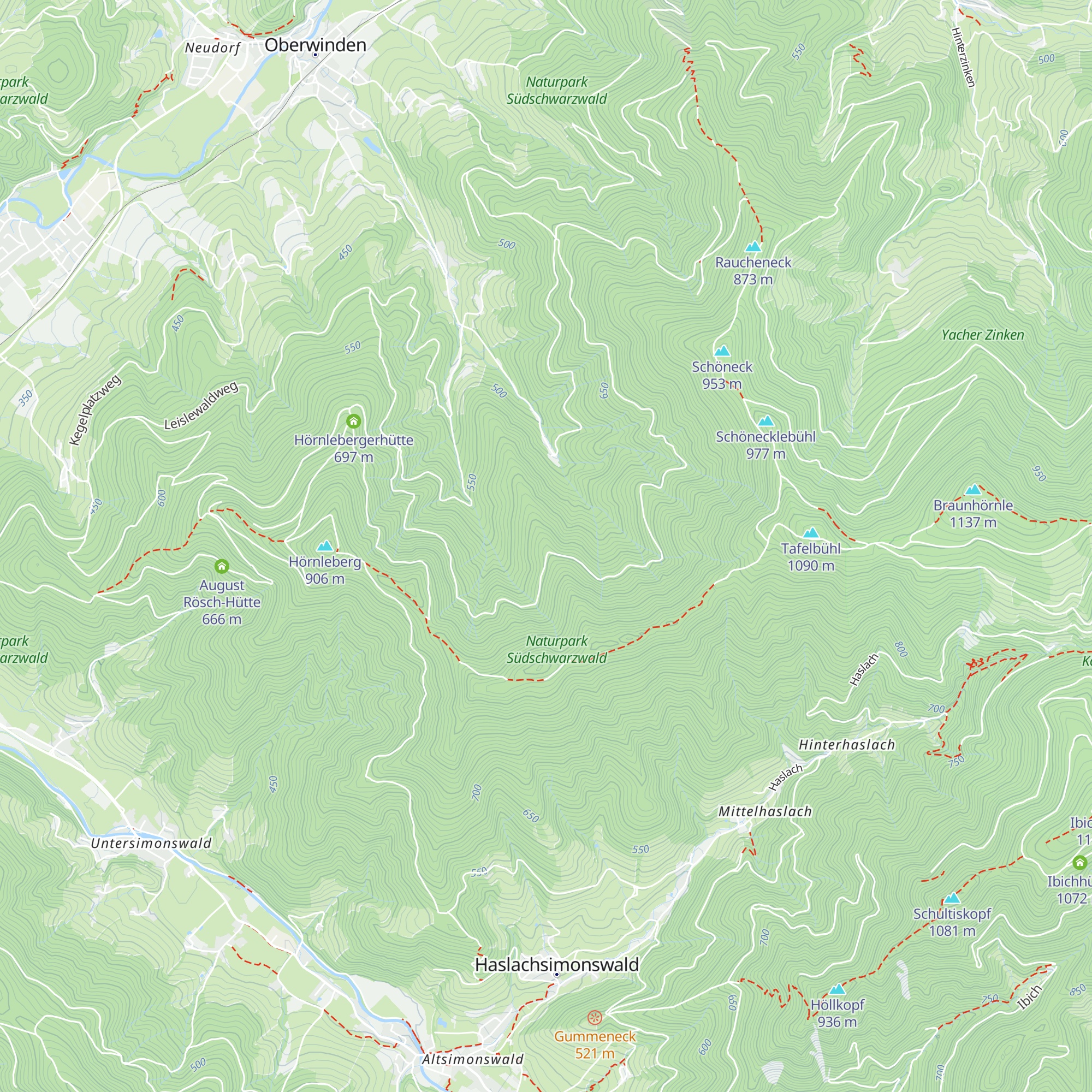 Gehrbühlhütte map