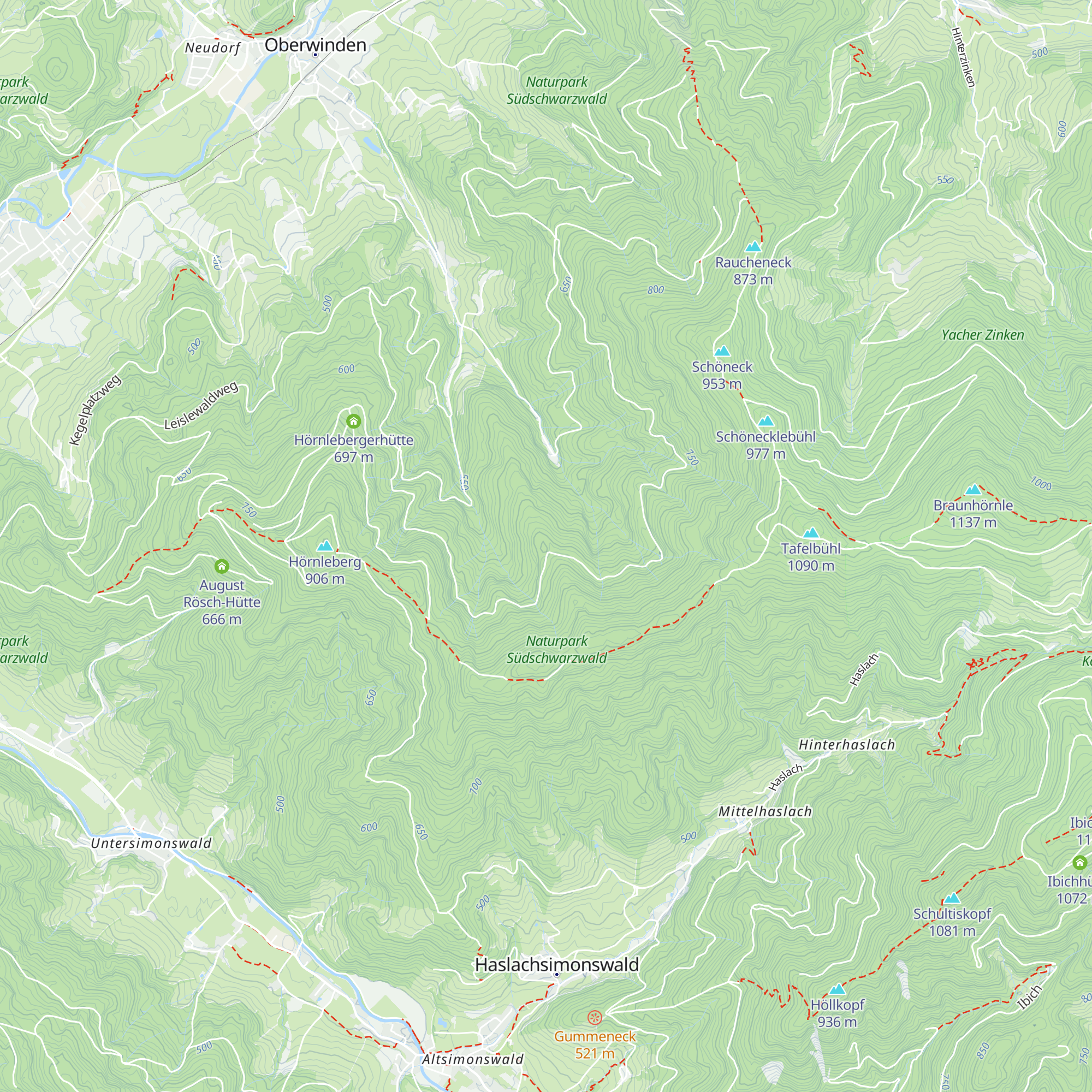 Gehrbühlhütte map