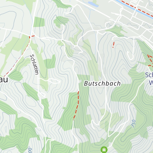Map of Klingelbergerhütte