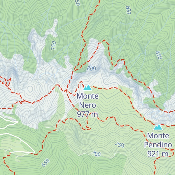 Map of Monte Nero