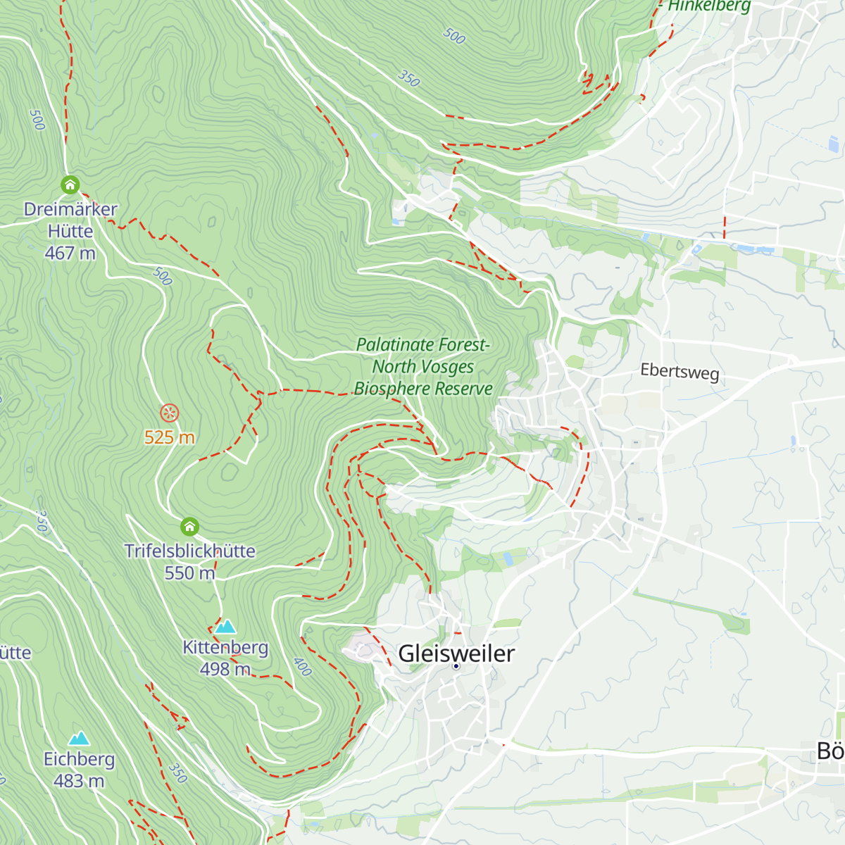 St.-Anna-Hütte map