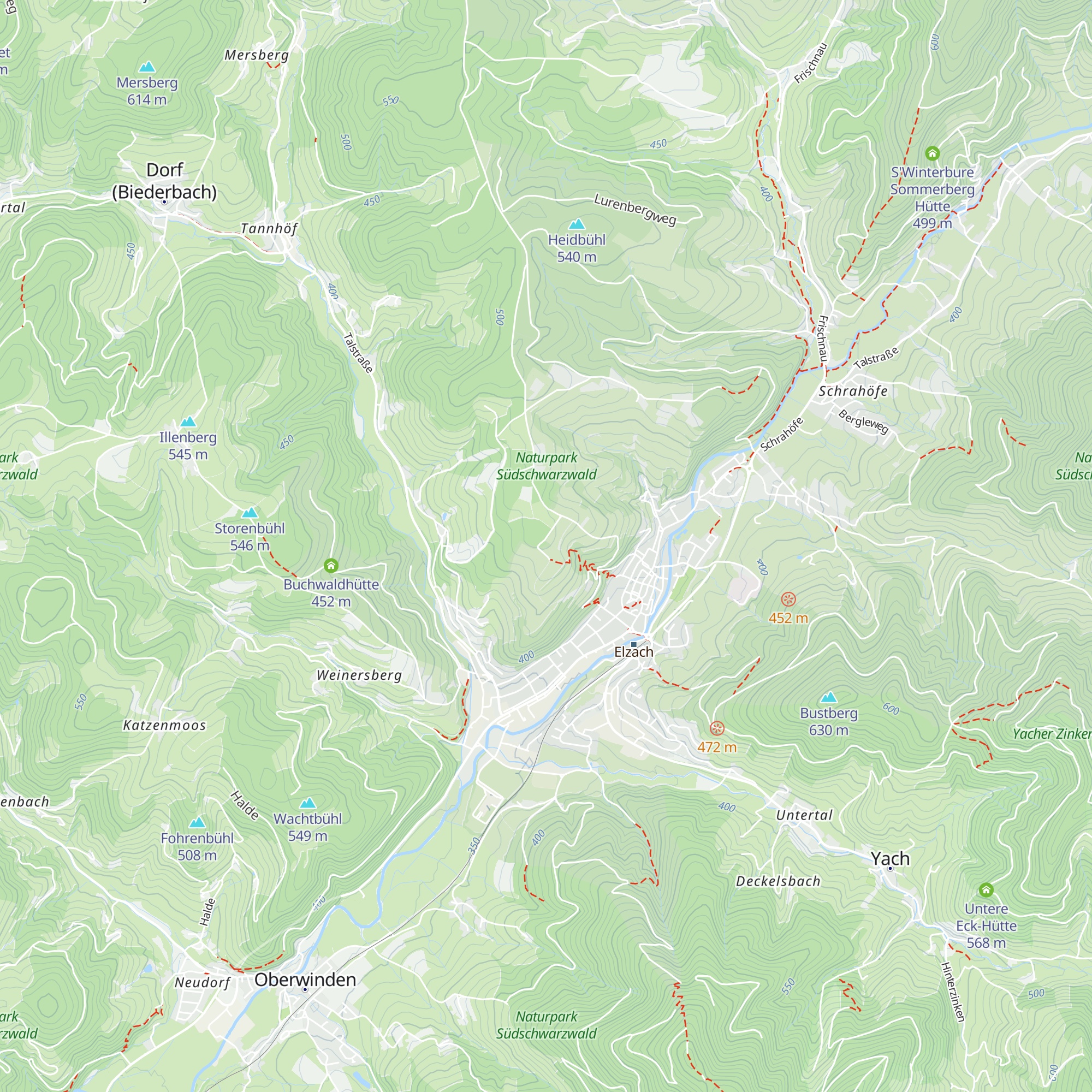 Goldenerkopfhütte map