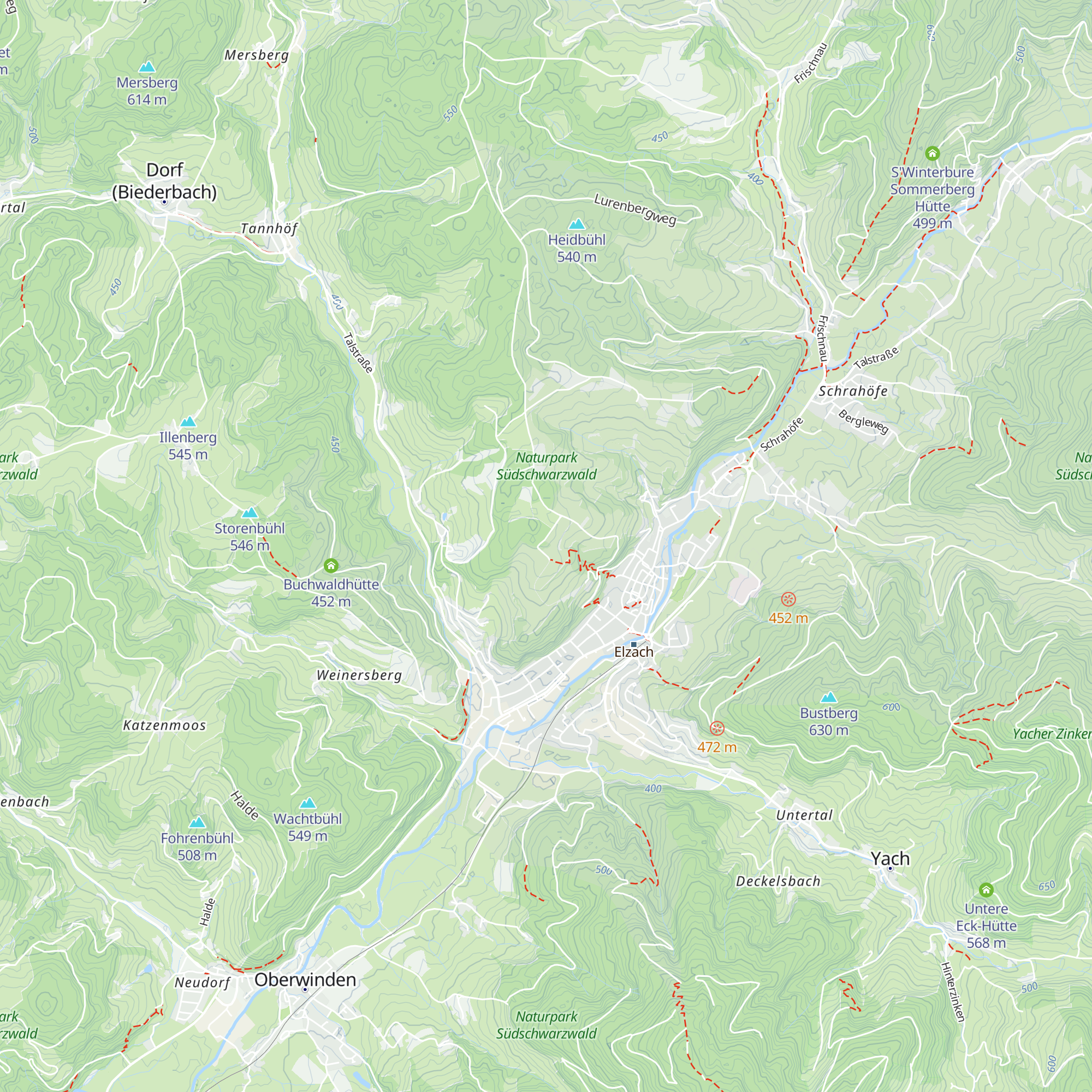 Goldenerkopfhütte map