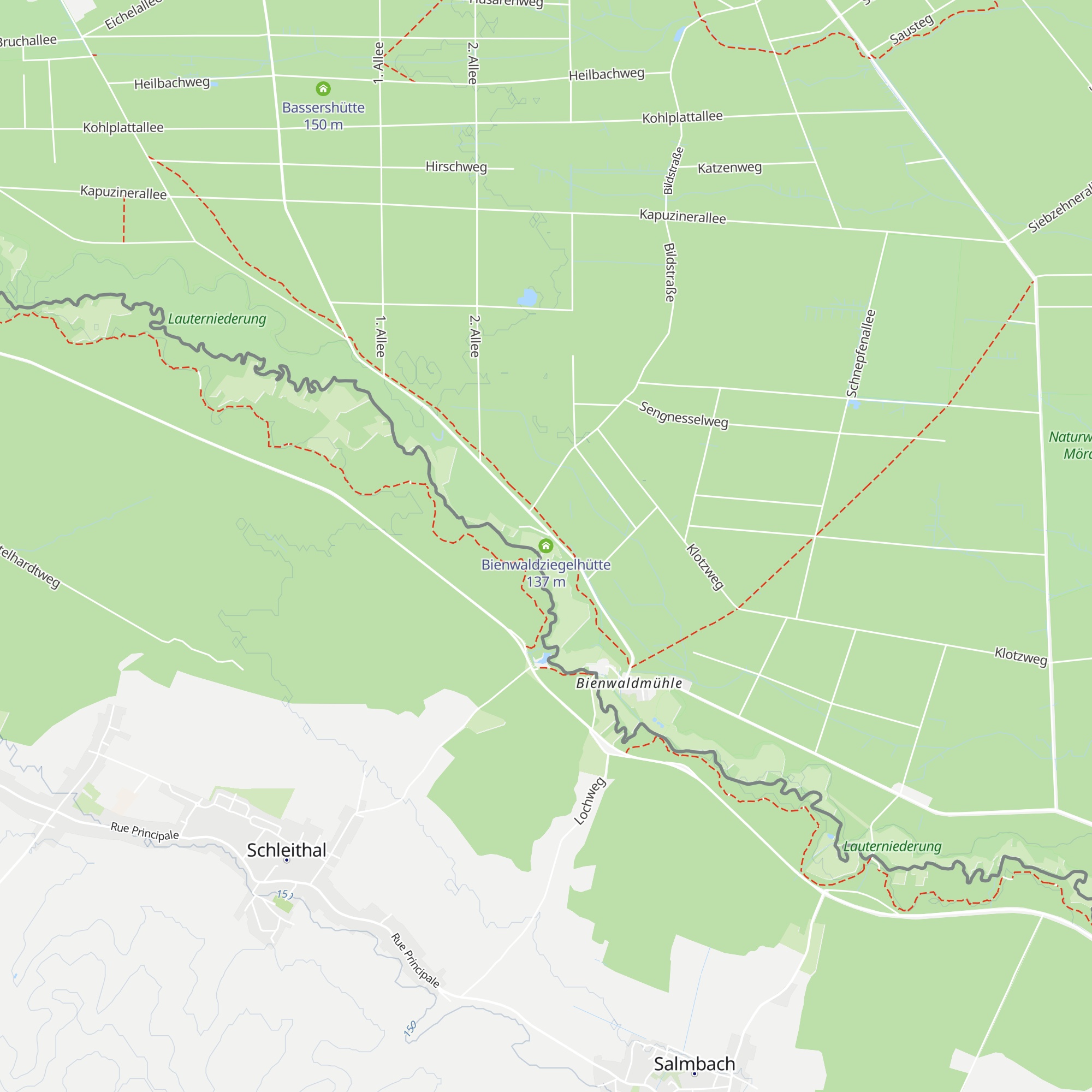 Bienwaldziegelhütte map